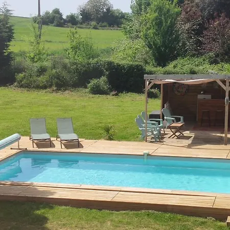 Tatil Evi Du Bois Richer 4 Etoiles 15 Personnes Avec Piscine Fougere (Maine-et-Loire)